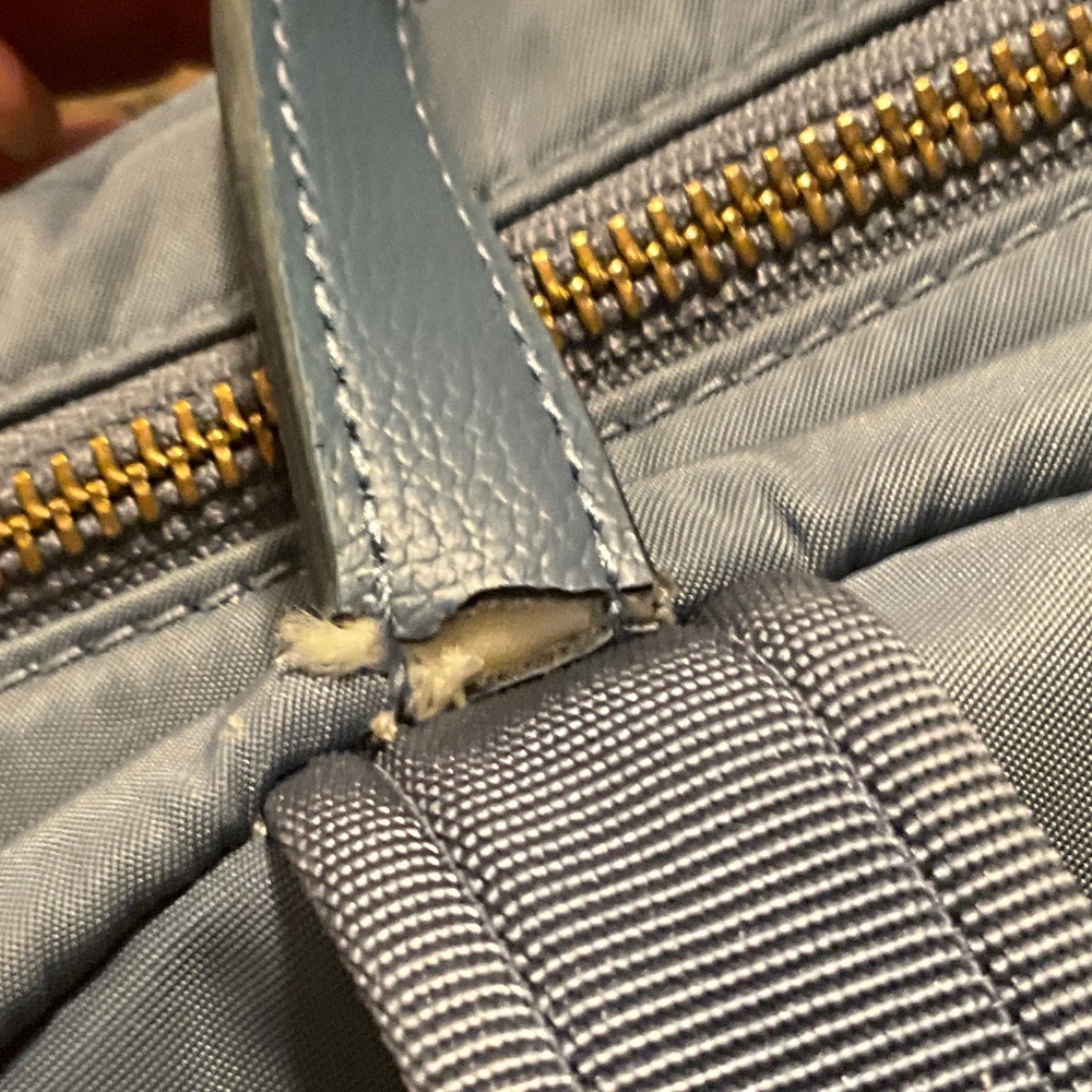 Kate Spade Blue nylon backpack. 9-H6Eb - Picture 10 of 10